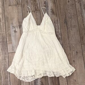 LoveShackFancy Docila Heritage Cotton Mini Dress